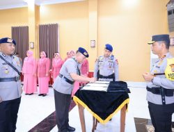 Kapolda DIY, Pimpin Serah Terima Jabatan 3 Pejabat Utama Polda DIY.