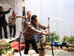 Sumur Bor di Dusun Sidorejo Karangtengah di Resmikan Kapolri