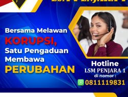 Hotline Pengaduan Korupsi Diluncurkan LSM Penjara 1