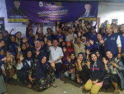 Sosialisasi Program Unggulan,Caleg DPRD DKI Jakarta Partai Nasdem Daenk Jamal Blusukan di RW 017 Muara Baru