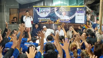 Caleg DPRD DKI Jakarta Partai Nasdem Daenk Jamal Blusukan Serap Aspirasi Warga Kapuk Muara