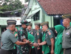 Danrem 072 / Pamungkas Kunjungan Kerja, ke Markas Kodim 0732 Sleman