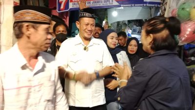 Blusukan Daenk Jamal Caleg No 5 Partai Nasdem Dapil 3 Jakarta Utara Disambut Hangat Warga Muara Baru