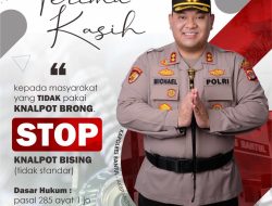 Diawal Tahun 2024, Polres Bantul Sudah Menindak 286 Unit Motor Yang Menggunakan Knalpot Brong