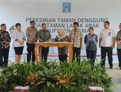 Taman Denggung dan Taman Layak Anak, Senilai 2 Miliar Lebih di Resmikan.