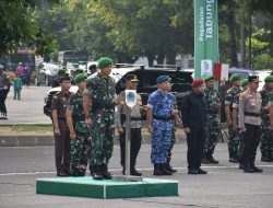 Pimpin Apel Kesiapsiagaan Pengamanan Pemilu 2024, Danrem 072 Pamungkas Kita TNI – Polri Dituntut Untuk Mampu Bekerjasama Dengan Seluruh Komponen Bangsa.