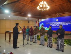 Lantik Anggota KPID DIY Periode 2023-2026, Gubenur DIY Berpesan KPID DIY Harus Menjadi Lembaga Yang Netral
