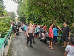 Mandi di Kali Konteng 2 Anak Hanyut, Satu Di Temukan, Satu Lagi Masih Dalam Pencarian Tim SAR