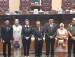 Nurul Aman dan Ferdian Irawan Dilantik Jadi PAW Anggota DPRD Sumsel Masa Bakti 2019-2024