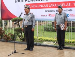 Lapas Kelas I Tangerang Berkomitmen Mewujudkan Zona Integritas di Wilayah Kanwil Kemenkumham Banten