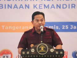 Lapas Kelas I Tangerang Adakan Kegiatan Dengan Menandatangani Perjanjian Program Rehabilitasi