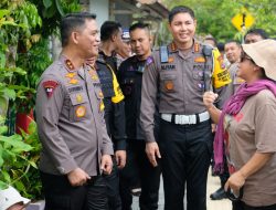 Kapolda DIY Pantau Acara Hajatan Rakyat di Kulon Progo.