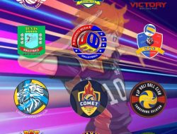 12 Tim Berlaga di Ajang Silaturrahmi Turnamen Bola Voli antar Club