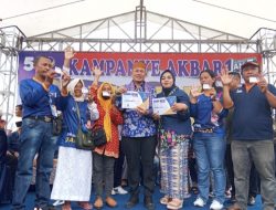 Program Unggulan Caleg DPRD DKI Partai Nasdem Daenk Jamal di Sambut Antusias Ribuan Warga Saat Kampanye Akbar