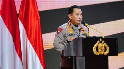 Kapolri Tekankan Persatuan-Kesatuan Modal Utama Wujudkan Indonesia Emas 2045 di Rapim Polri