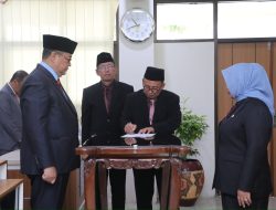 Bupati Kustini Melantik Eka Suryo Prihantoro, Sebagai Pj Sekretaris Daerah Sleman