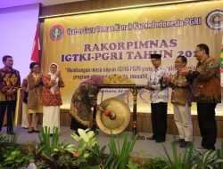 Buka Rakorpimnas IGTKI – PGRI Bupati Sleman, Pendidikan di Jenjang TK Memiliki Peran Yang Sangat Penting