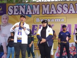 Ribuan Masyarakat Ikuti Senam Massal Bersama Caleg DPRD DKI Partai Nasdem Daenk Jamal