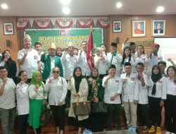 Pelantikan Pemuda Bulan Bintang Sumsel Siap Sukseskan Pemilu 2024-2028