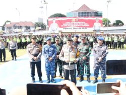Lepas Personel PAM TPS, Kapolda Sumsel : Tanggungjawab Besar, Lakukan Penuh Dedikasi dan Profesional.