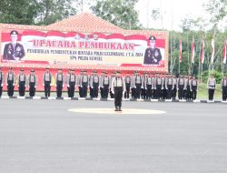 167 Siswa Jalani Pendidikan Pembentukan Polri di SPN Betung, Kapolda Sumsel : Kualitas SDM Menjadi Kunci