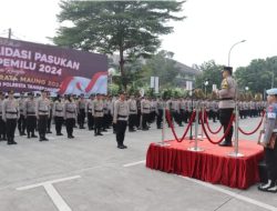 Usai Pengamanan TPS, Polresta Tangerang Gelar Apel Konsolidasi