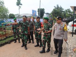 Kapolres Tangsel Pimpin Langsung Ratusan Personel Amankan Kunjungan RI 1 di Serpong