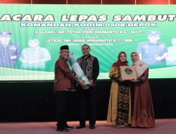 Sertijab Pergantian Dandim Kota Depok
