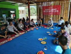 Kapolsek Legok Ajak diskusi Masyarakat di Kampung Cakung Legok Tangerang