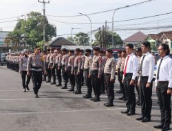 Polresta Sleman Selenggarakan Apel Gelar Pasukan Dalam Rangka Ops Keselamatan Progo 2024