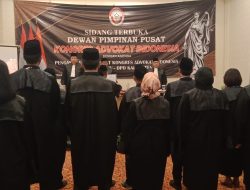 Sah, Presiden DPP KAI Erman Umar Lantik 15 Advokat DPD KAI Banten di Tangsel