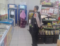 Polsek Legok Lakukan Patroli Rutin, Cegah Gangguan Keamanan di Pusat Perbelanjaan