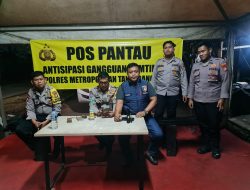 Perketat Pengamanan Selama Ramadhan di Tangerang, Polisi gelar 26 Pos Pantau