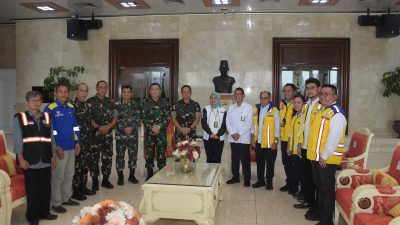 Berita Foto : Panglima TNI Terima Audiensi dari Dirjen Bina Marga Kementerian PUPR