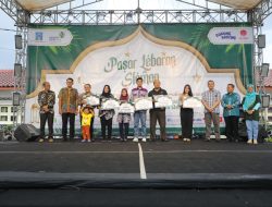 Transaksi Senilai Rp 163.087.600. Pasar Lebaran Resmi di Tutup Wakil Bupati Sleman, Danang Maharsa