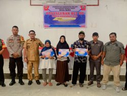 Penyaluran BLT-DD di Desa Baru, Hadir Bripka Lukaman Tirtono Jamin Keamanan dan Kelancaran