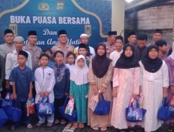 Peduli Sesama, Polsek Pagedangan Gelar Santunan Anak Yatim dan Buka Puasa Bersama