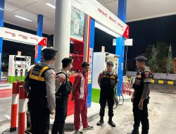 Beri Kenyamanan dan Keamanan Kepada Masyarakat, Polda DIY Kerahkan Personilnya Melakukan Patroli dan Pengecekan di SPBU