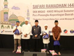 Pj. Gubernur Sumsel Hadiri Safari Ramadhan SKK Migas – KKKS Wilayah Sumsel Bersama Pemangku Kepentingan Daerah