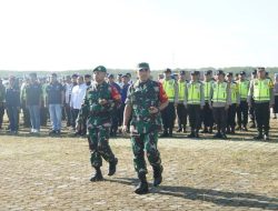 Jelang Kunjungan Kerja Presiden Jokowi Ke Jambi, Danrem 042/Gapu Pimpin Apel Gelar Pasukan Pam VVIP
