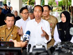 Kunjungan Kerja Jambi : Presiden Jokowi Tinjau Fasilitas dan Pelayanan Kesehatan di RSUD STS TEBO