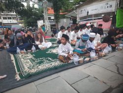 Pokja Wartawan Kota Tua Berbagi takjil Serta Santunan Anak Yatim.