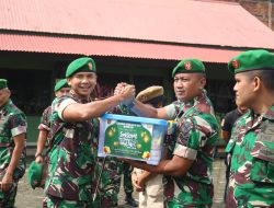 Pimpin Apel Pemberangkatan Cuti Lebaran, Dandim 0416/Bute Tekankan Faktor Keamanan