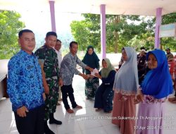Pemerintah Pekon Sukamulya Menyalurkan BLT DD Triulan pertama Tahun 2024 kepada 29 Keluarga Penerima Manfaat (KPM)