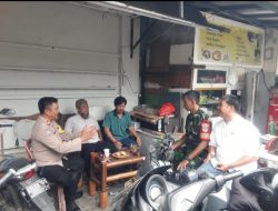 Layani Warga Dengan Baik, Pesan Babinsa Koramil 05/KJ Saat Komsos Dengan Ketua RT, RW, dan LMK