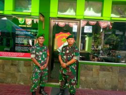 Rutin Laksanakan Giat Serah Terima Jaga Makoramil 05/KJ Oleh Personil Babinsa