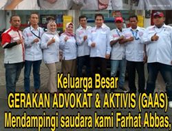 Pengacara Farhat Abbas mendaftar penjaringan bakal calon wali kota atau wakil wali kota Bogor di Partai Gerindra