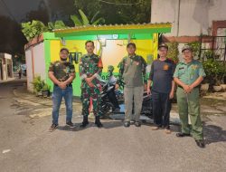 Antisipasi Tawuran dan Balap Liar, Babinsa Koramil 05/KJ Bersama Anggota Mitra Jaya Gencar Patroli Malam