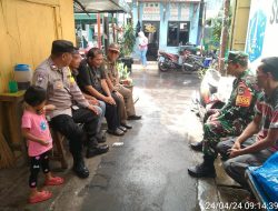 Tingkatkan Keamanan, Babinsa Koramil 01/Tamansari bersama Tiga Pilar Komsos dengan Warga Binaan