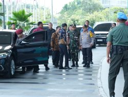 Polres Tangsel Amankan Kunjungan Presiden RI Ke ICE BSD